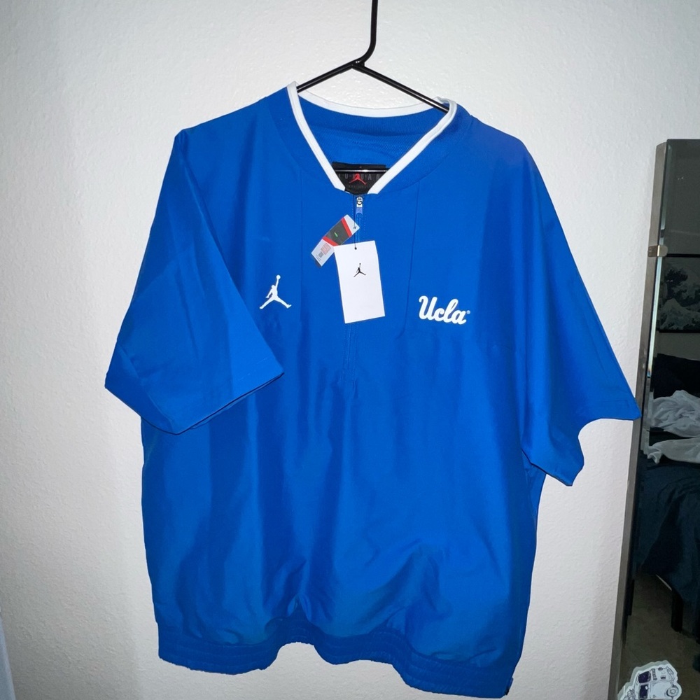 Jordan/UCLA Wind Breaker with no hoodie